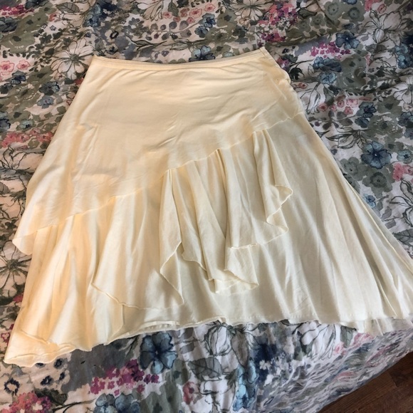 Free People Layered Asymmetrical Midi Skirt - Picture 2 of 6